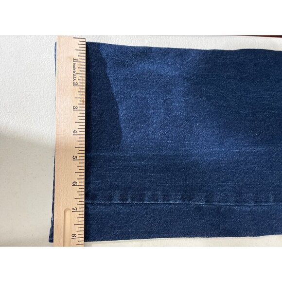 Unifirst Jeans Men's size 34x32 Carpenter Straight Leg 100% Cotton Blue Denim - Picture 10 of 10